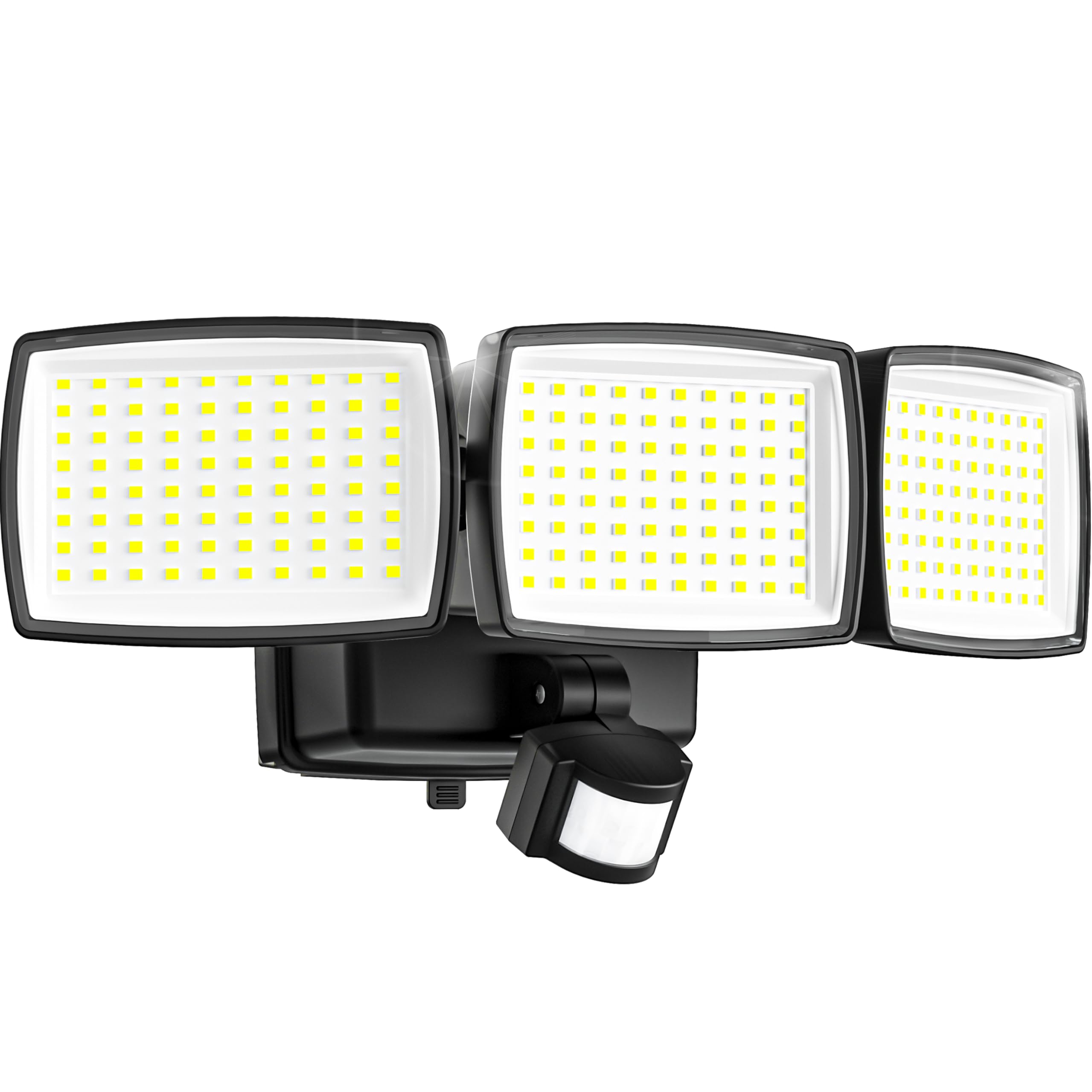 1500LM Wireless Battery Powered Motion Sensor Outdoor Flood Lights - IP65 Waterproof Security Light with Motion Detector for Yard, Garden & Pathway (1 Pack) - Perfect for Home Security, Landscape Lighting & Nighttime Safety