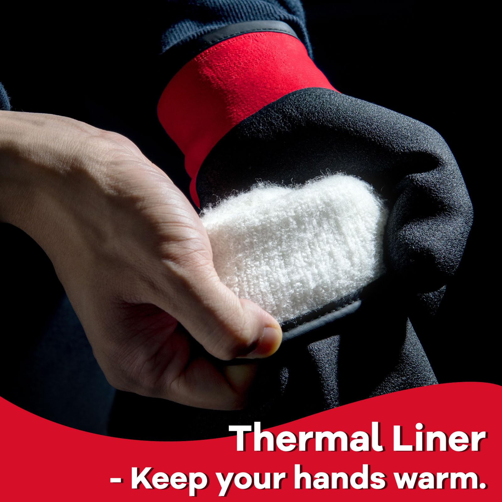 KAYGO Waterproof Thermal Work Gloves for Men & Women - Latex Coated, Acrylic Insulated Winter Gloves for Freezer & Cold Weather - Fine Crinkle Grip (KG140W, Small, Orange) - Ideal for Construction, Warehouse, Outdoor Work & Winter Activities