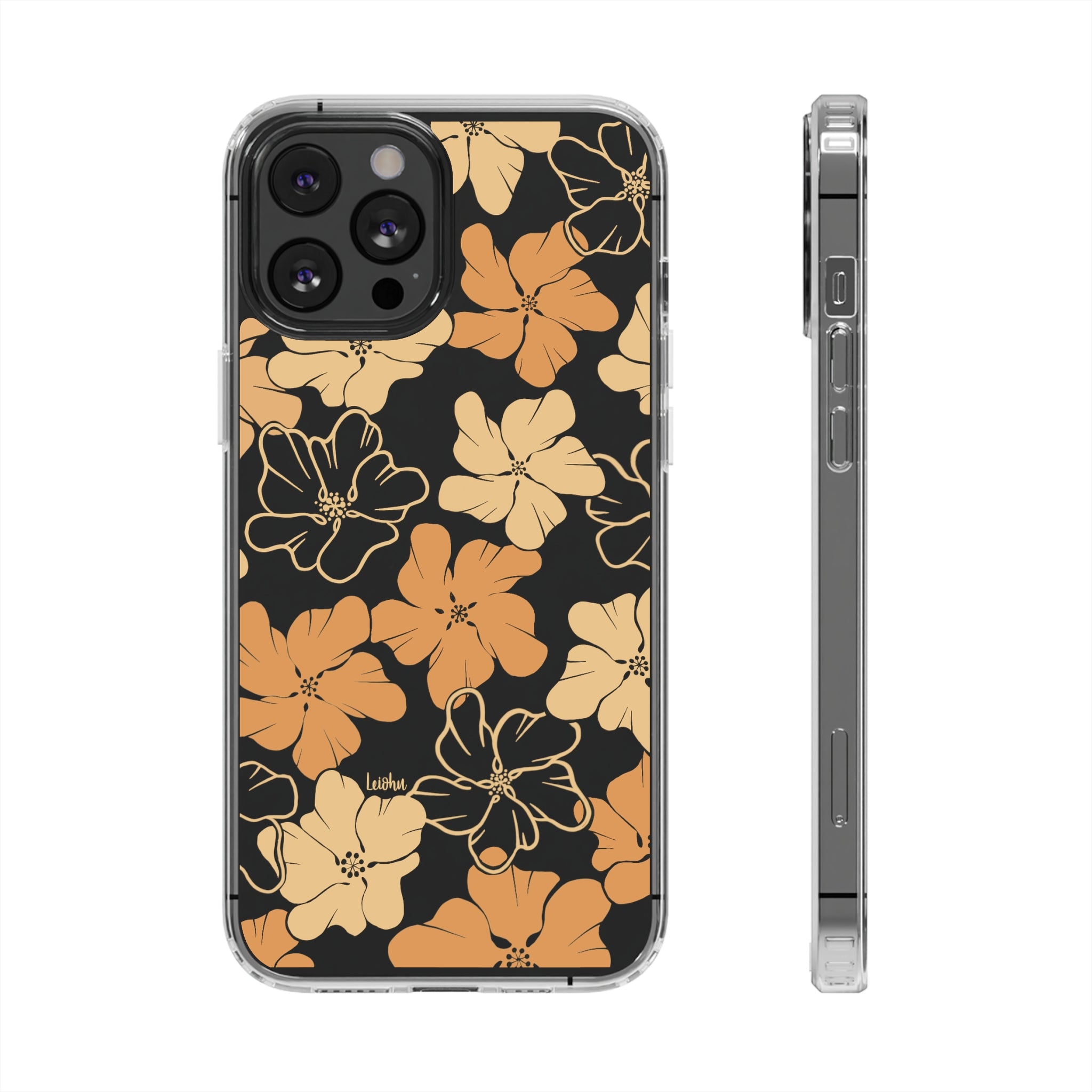 RETRO ILIMA Clear Phone Case - Slim Protective Cover for iPhone & Samsung - Perfect for Everyday Use & Travel