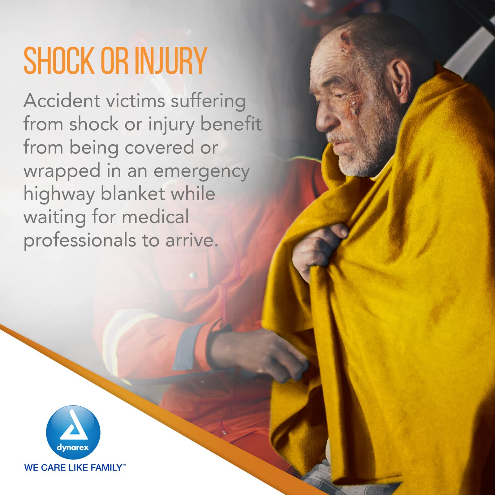 Dynarex 3519 Emergency Highway Blanket - 54