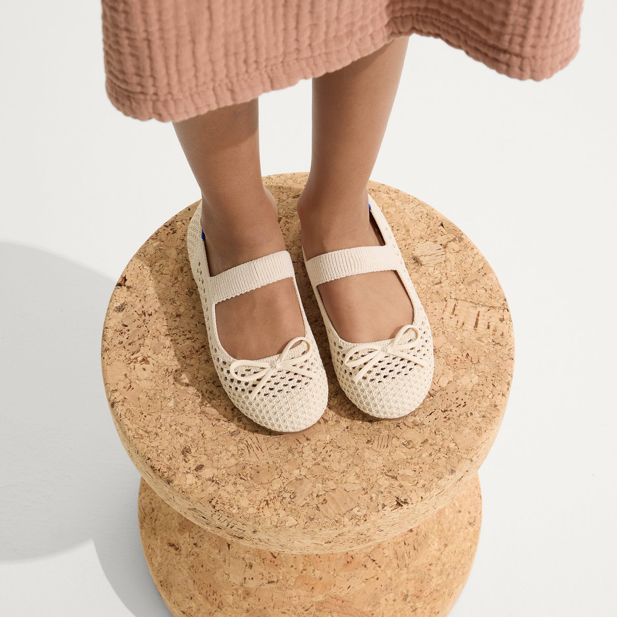 Girls' Mary Jane Shoes with Bow & Mesh - Comfortable & Stylish for School, Parties & Special Occasions
