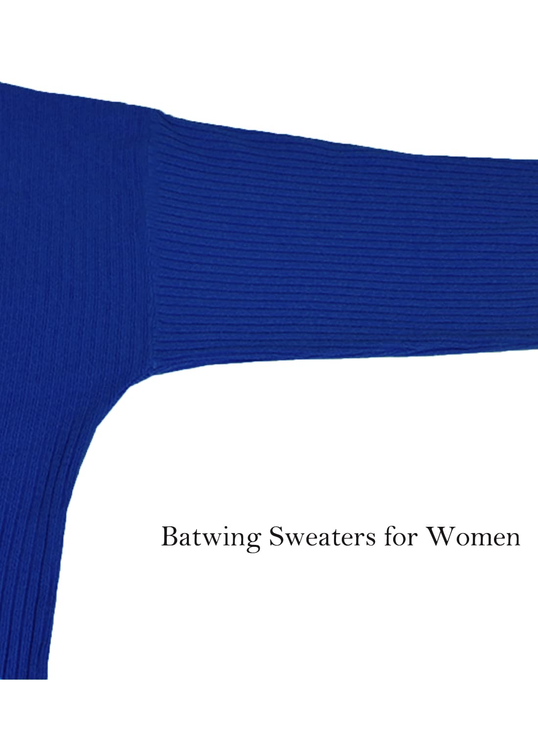Women's Batwing Long Sleeve Pullover Sweater - Loose Knit Crewneck Button-Up Jumper Top for Casual Wear | Perfect for Office, Date Night & Fall Layering