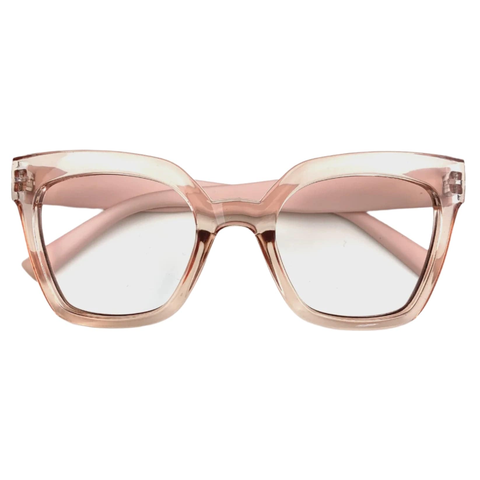 Valentina Blush Reading Glasses +1.50 to +3.50 Strength - Lightweight Women's Fashion Readers for Reading, Crafts & Close Work - Trendy Eyewear for Women Over 40