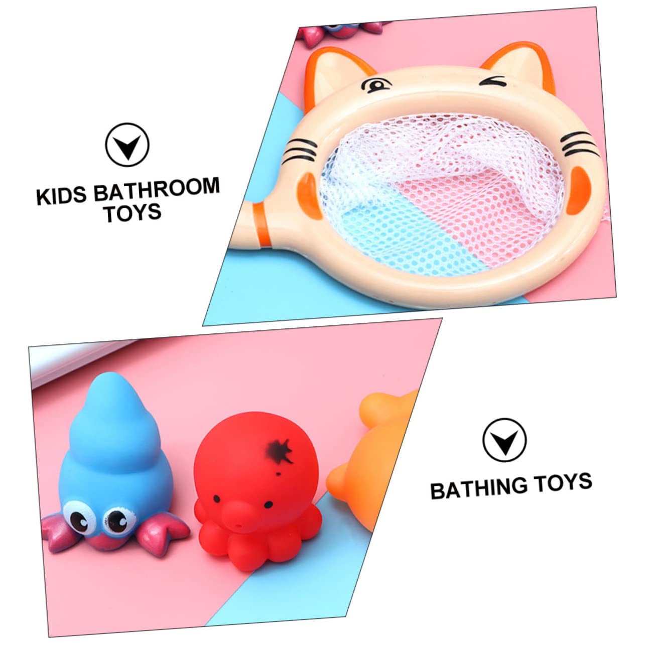 MUSISALY 1 Set Water Play Toys for Kids - Outdoor Bathing & Pool Toys, Water Spray Fishing Game Set for Toddlers - Fun Summer Beach, Backyard Splash & Bathtime Play