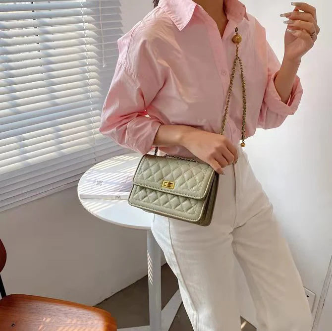 Stylish Mandy Crossbody Bag for Women - Trendy Green Leather Purse with Adjustable Strap, Perfect for Travel, Shopping & Daily Use