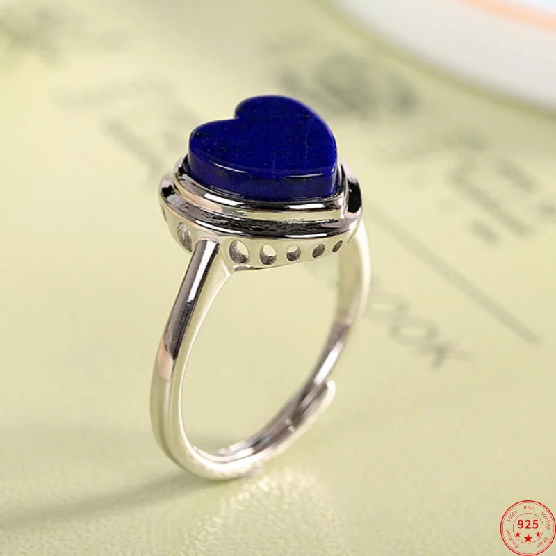 Eternal Blue Ring for Women - Elegant Sterling Silver Ring with Cubic Zirconia - Perfect for Engagement, Wedding, Anniversary & Everyday Wear