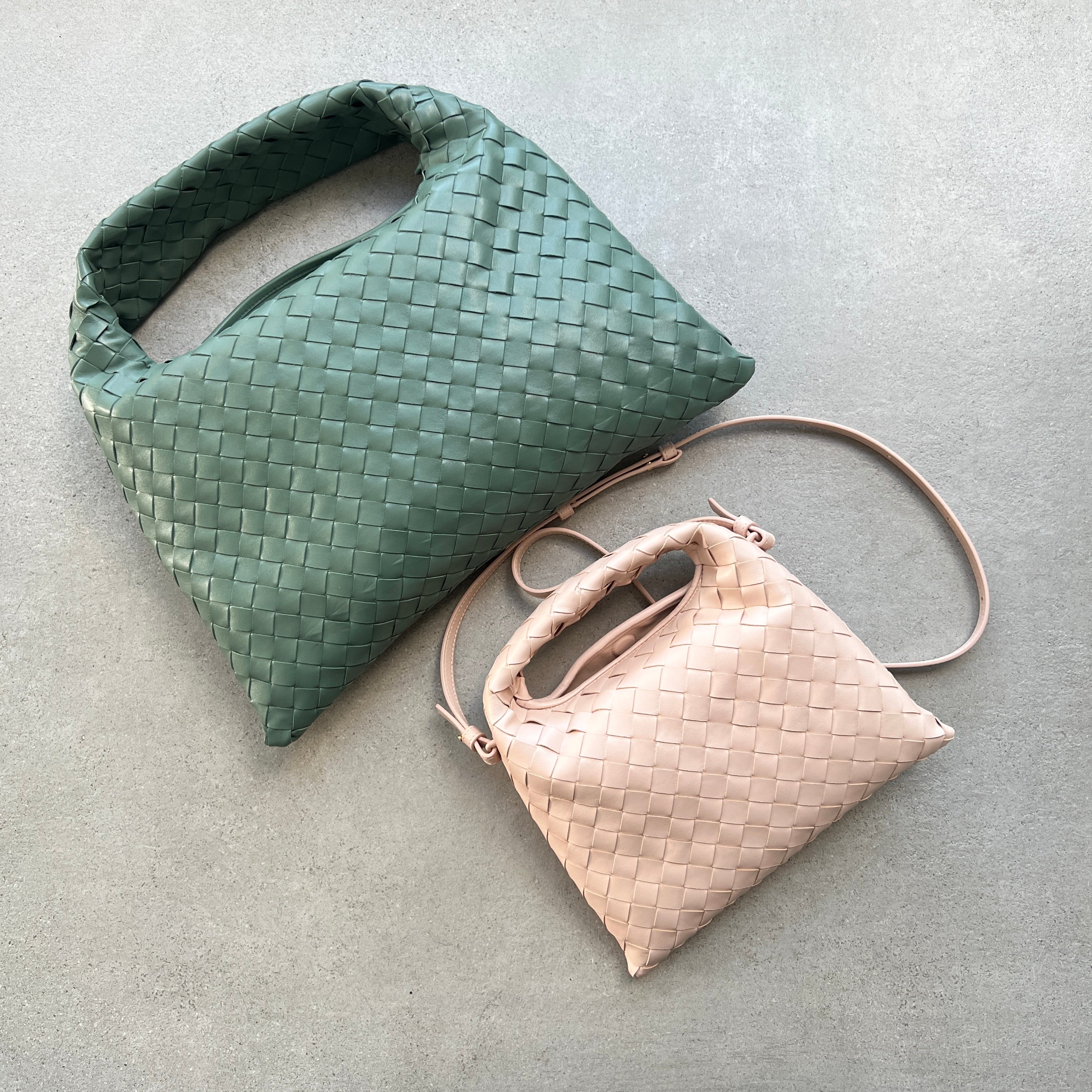 Bottega Veneta Hop Mini Petal Crossbody Bag - Luxury Leather Shoulder Bag for Women, Perfect for Date Night, Travel & Everyday Use