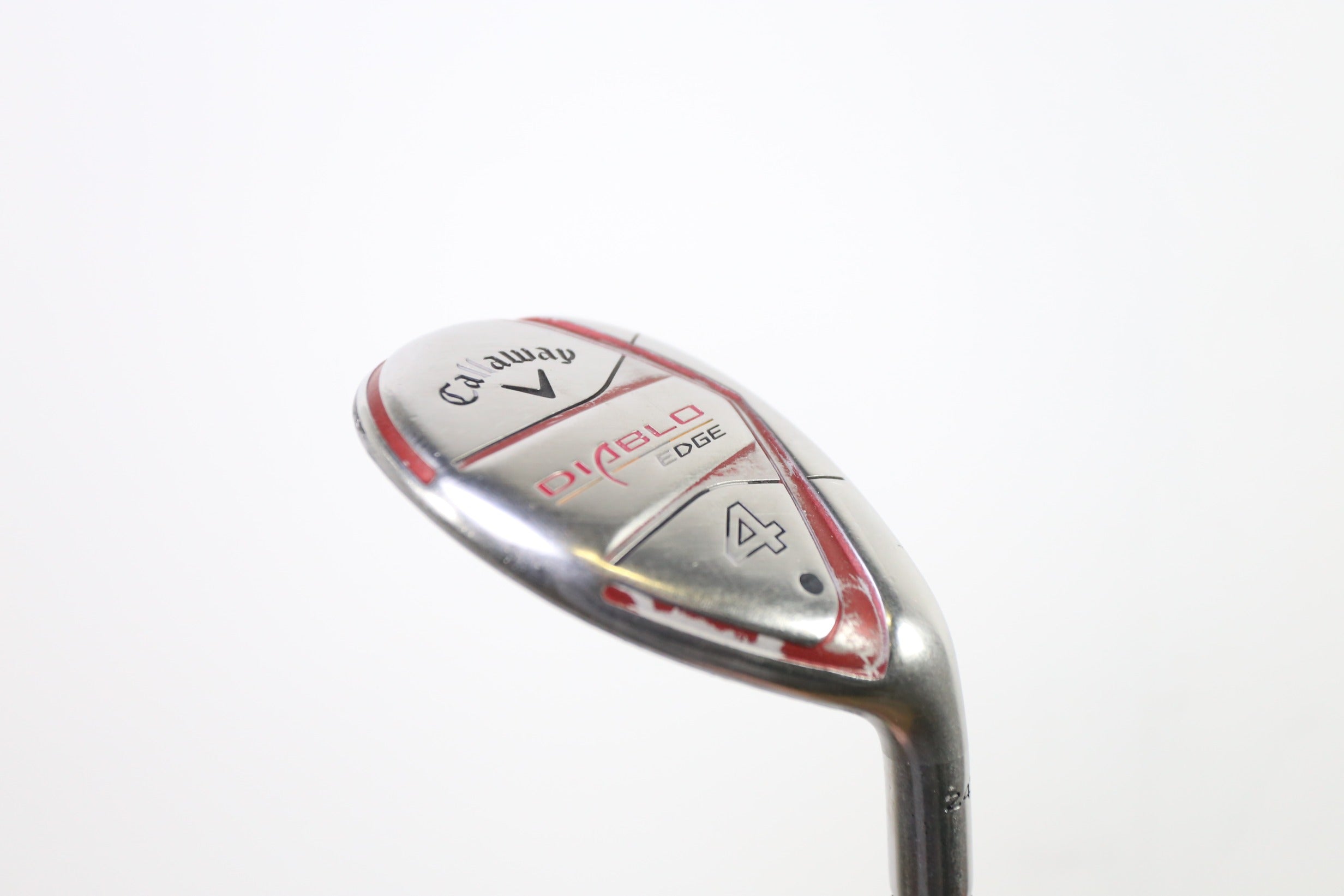 Used Callaway Diablo Edge 4H Hybrid Golf Club - Right Handed, 24 Degrees, Stiff Flex - Perfect for Mid-Handicap Players on Fairway Shots