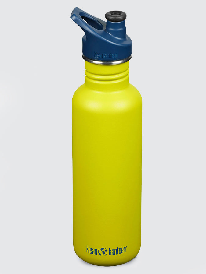 Klean Kanteen 800ml Classic Stainless Steel Water Bottle - Eco-Friendly, Leak-Proof for Hiking, Gym & Everyday Use