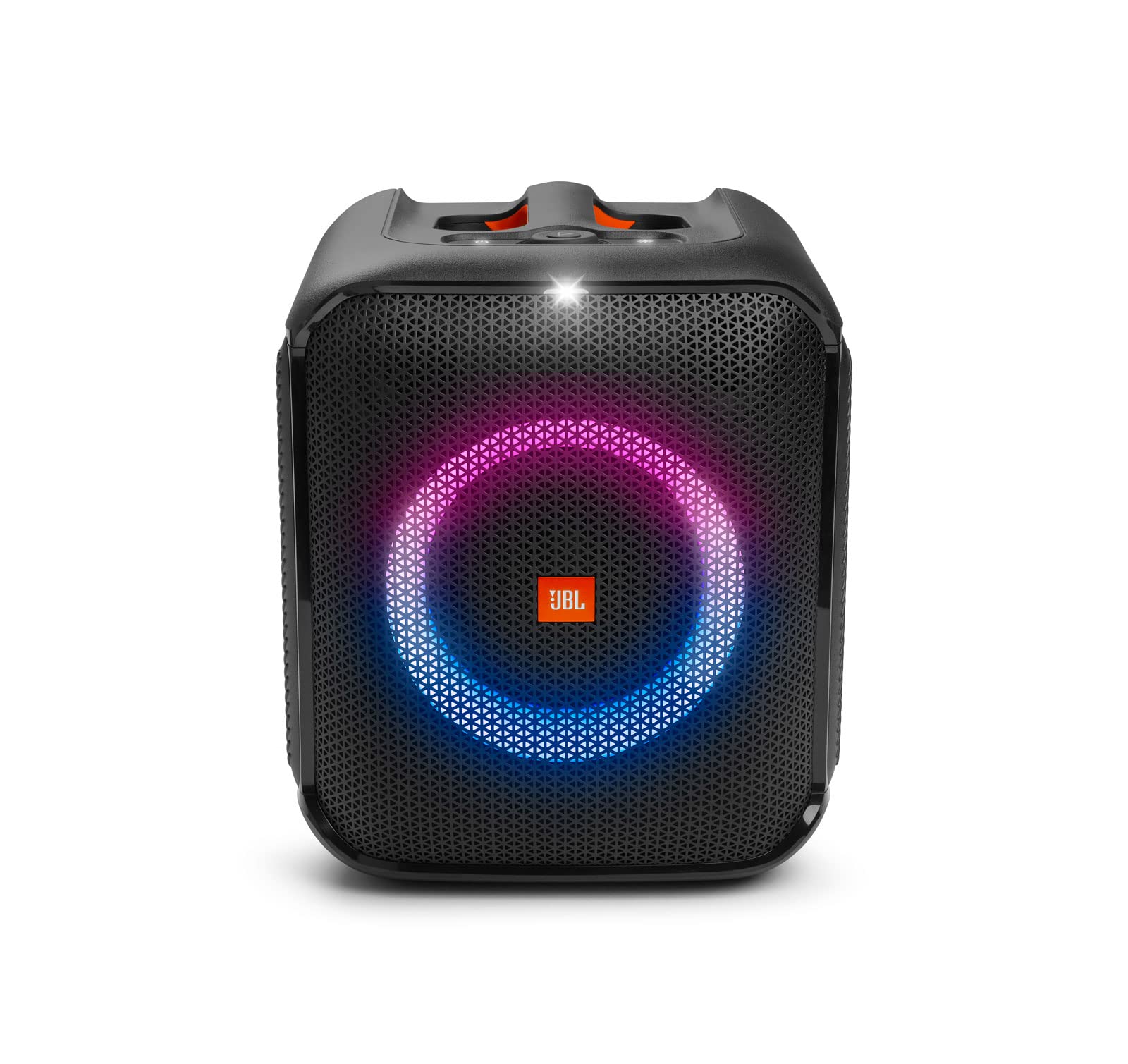 JBL PartyBox Encore Essential - Portable Bluetooth Party Speaker with Powerful Bass, Built-in Lights & Wired Mic (PBM100 Bundle) - Perfect for Karaoke Nights, Outdoor Parties & Home Entertainment