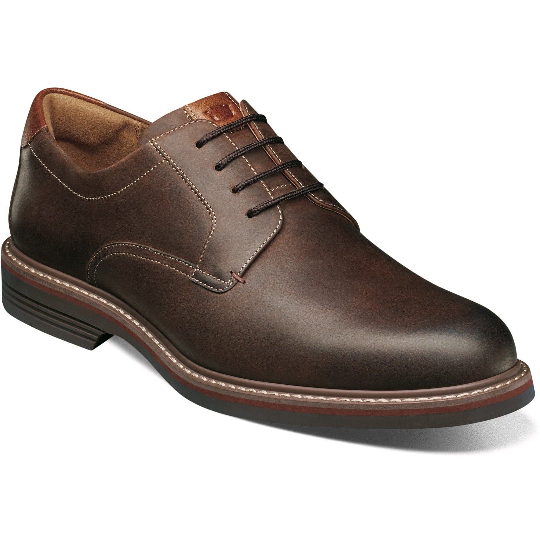 FLORSHEIM Norwalk Plain Toe Oxford Dress Shoes for Men - Classic Business & Formal Wear for Office, Weddings & Special Occasions