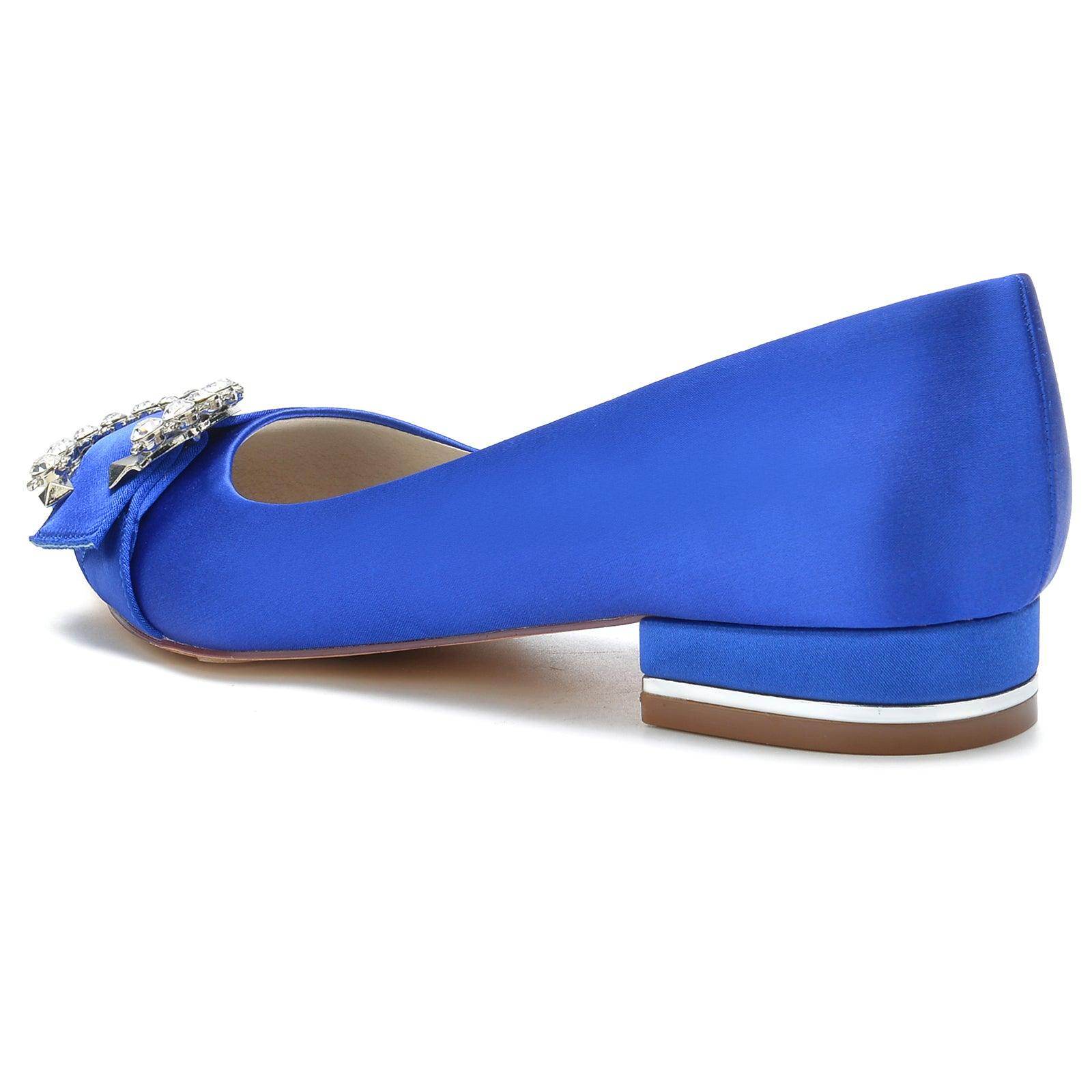 Flat Heel 2.5cm Silk-Like Comfortable Women's Shoes CK0245 - Perfect for Office, Wedding & Casual Wear