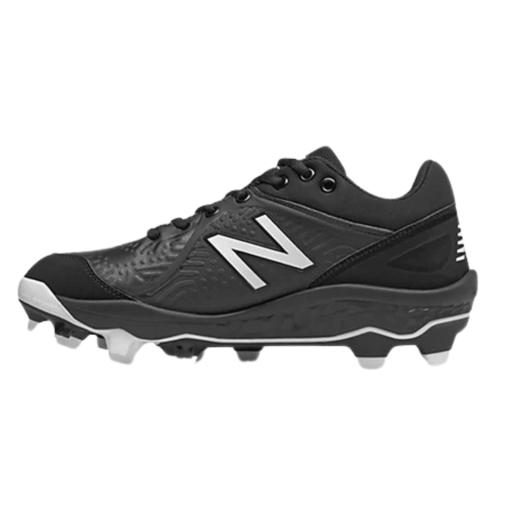 New Balance Low Molded Cleats for Baseball & Softball - Black PL3000S5 | Lightweight Comfortable Athletic Shoes for Training & Games