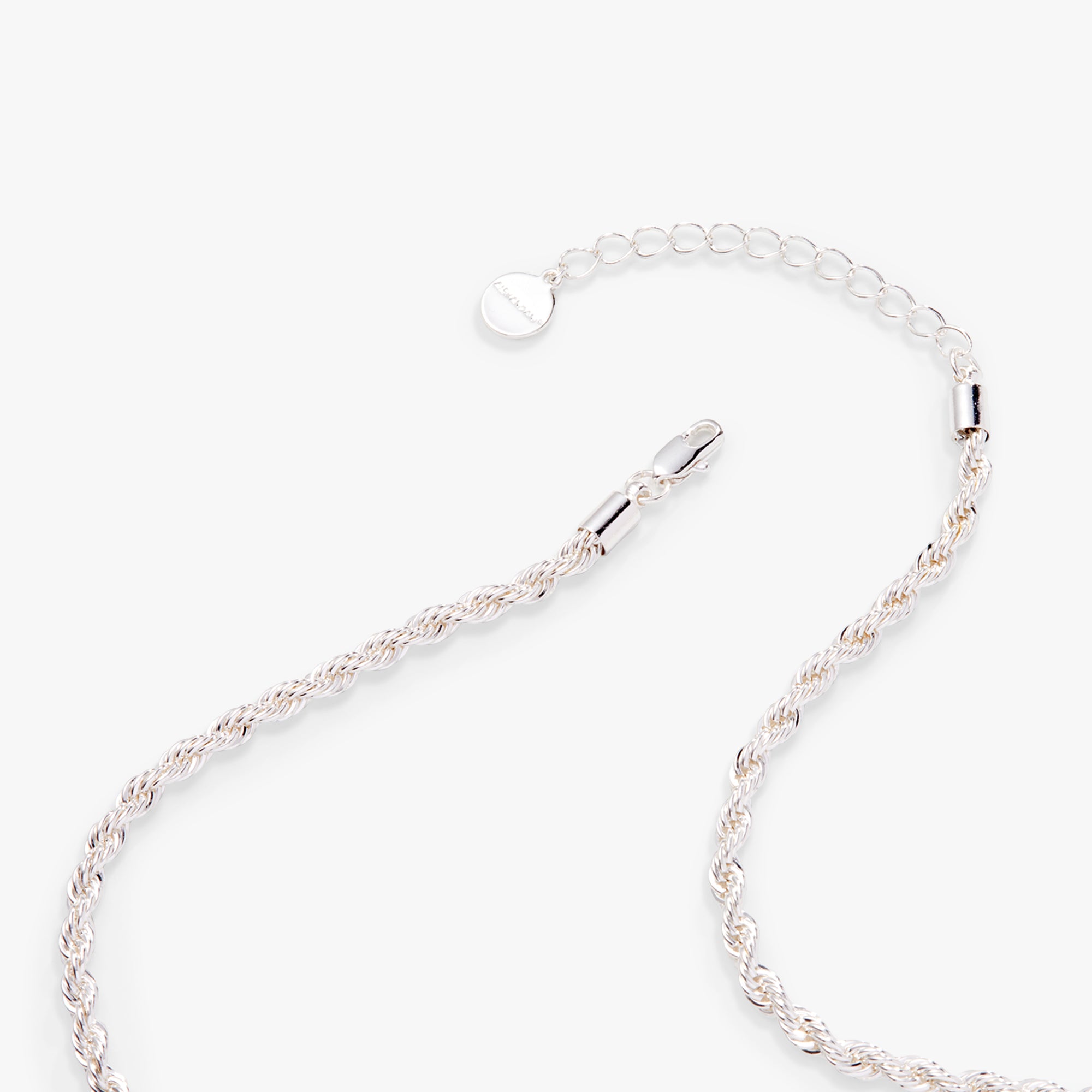 French Rope Chain Necklace for Women - 14K Gold Plated Stainless Steel Dainty Layering Necklace Jewelry Gift for Her - Perfect for Everyday Wear, Date Night & Special Occasions