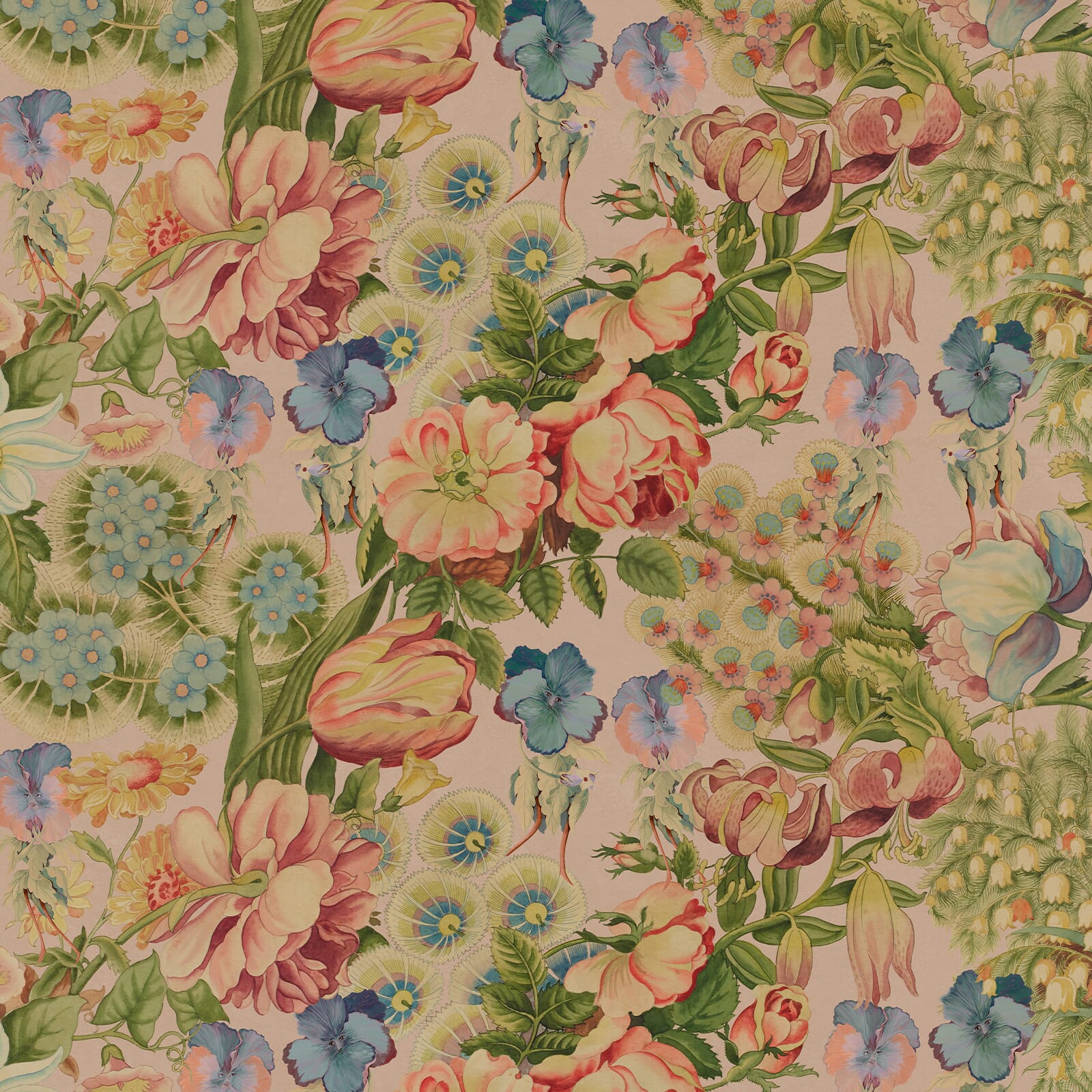 AMATORIA Tourmaline Wallpaper Sample - Peel and Stick Removable Wallpaper for Bedroom, Living Room, and Office Decor