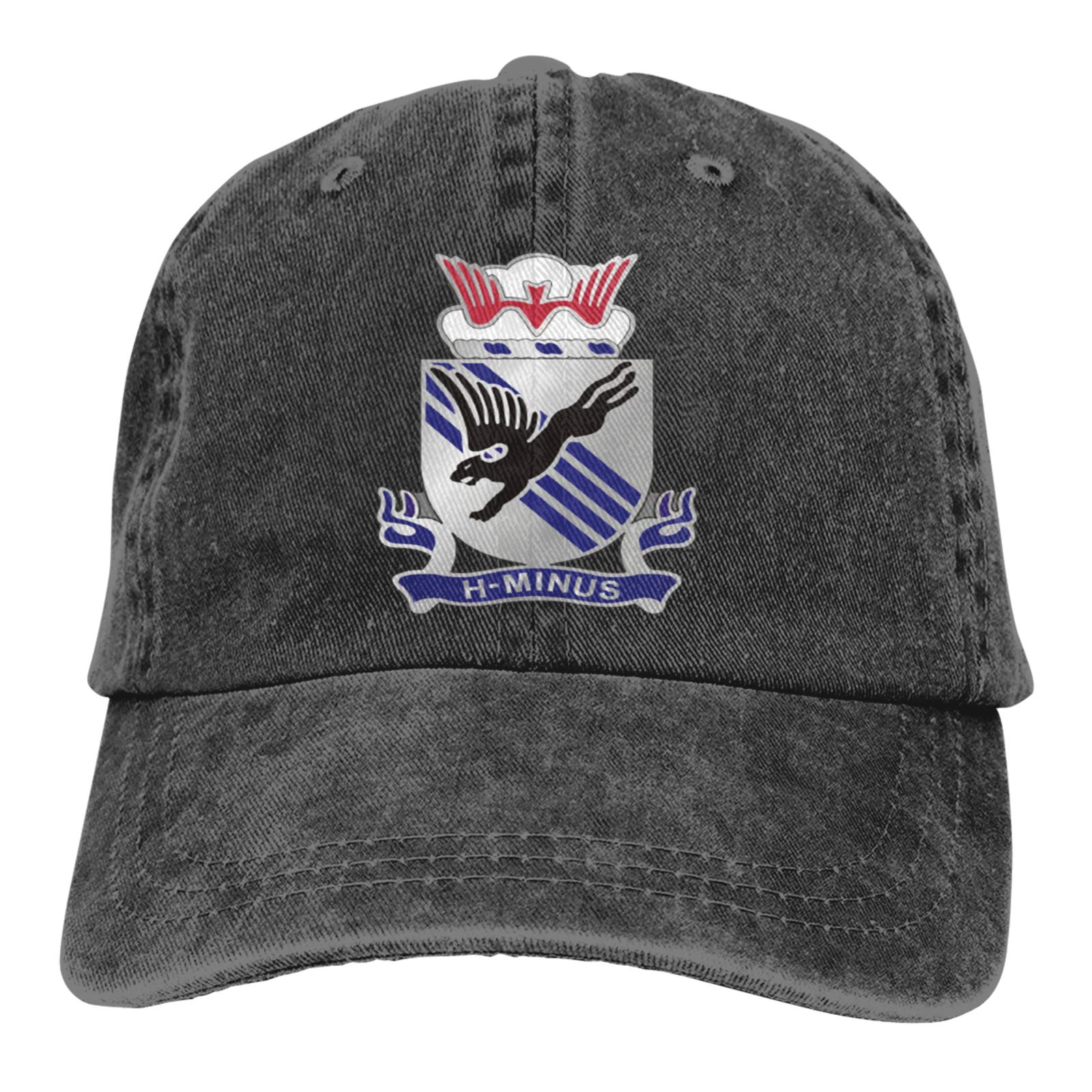 505th Parachute Infantry Regiment Cowboy Hat | Vintage Denim Dad Jeans Baseball Cap | Military Style Plain Fit Hat for Men | Perfect for Outdoor Adventures, Rodeo Events & Casual Wear