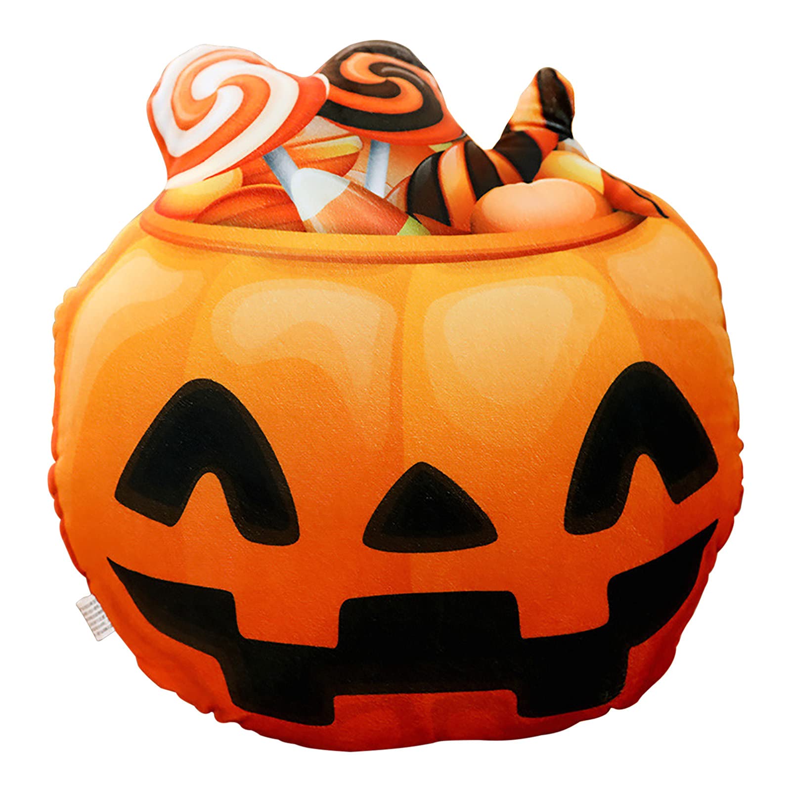 Funny Halloween Pumpkin Pillow - Soft Decorative Cushion for Couch, Sofa & Bed - Perfect for Fall Decor, Thanksgiving & Cozy Home Accessories
