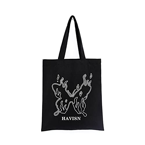Fairy Grunge Tote Bag - Canvas Aesthetic Accessory for Outfits & Travel