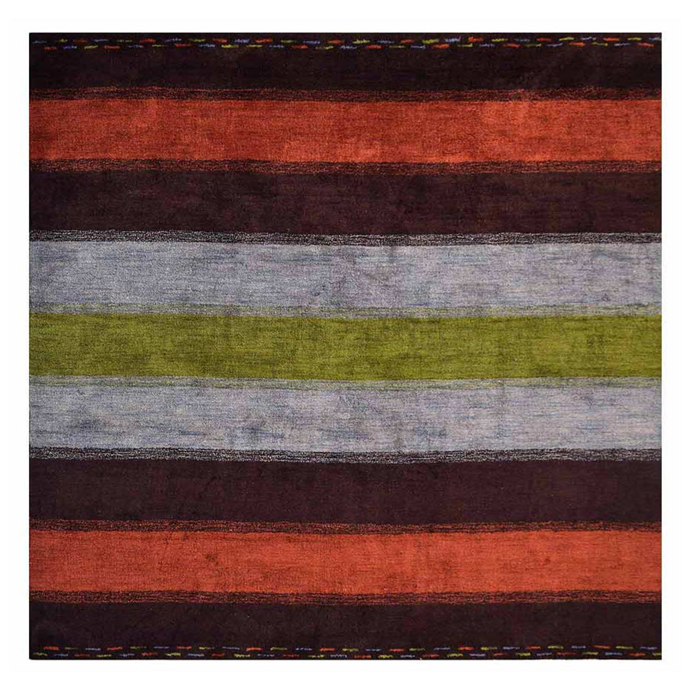 Premium Hand-Knotted Wool Rug – Bohemian Style Area Rug for Living Room, Bedroom & Dining – Soft & Durable Home Decor