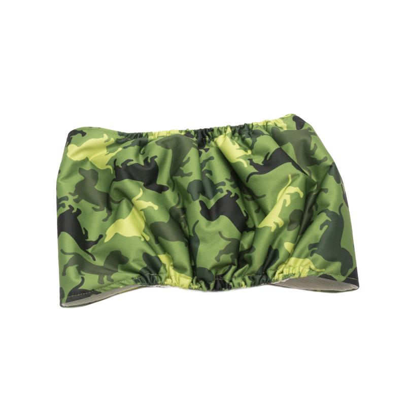 Misoko Reusable Dog Diapers for Male Dogs - Camouflage Design, Washable & Leak Proof Pet Diapers for House Training, Travel & Incontinence Care