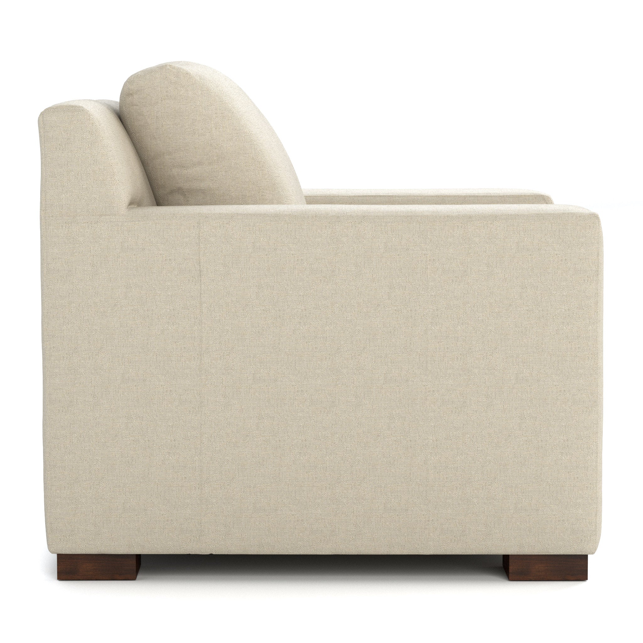 Keene Chair - Modern Accent Chair for Living Room, Bedroom & Office - Stylish Upholstered Armchair with Wooden Legs - Perfect for Relaxing, Reading & Decorating Your Home