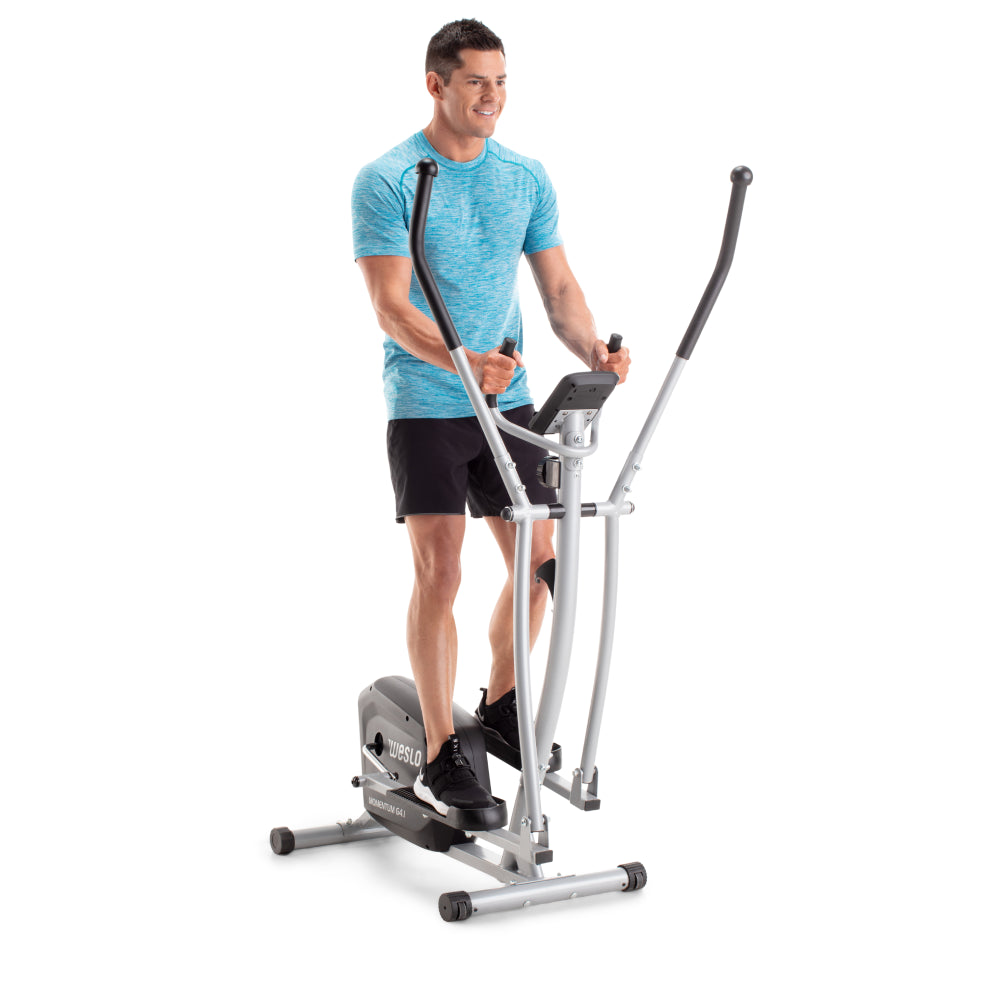 Weslo Momentum G 4.1 Rear Drive Elliptical Machine - Low Impact Cardio Trainer for Home Gym, Full Body Workout Equipment - Perfect for Small Spaces & Apartment Fitness