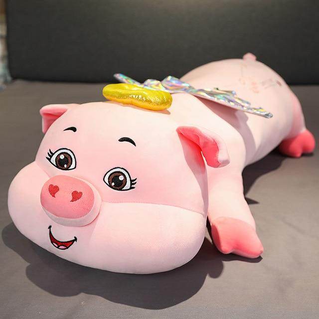 Jumbo Cute Piggy Plush Stuffed Animal - Extra Large Soft Plush Toy for Kids, Girls & Boys, Perfect for Cuddling, Gifts, Nursery Decor & Birthday Presents