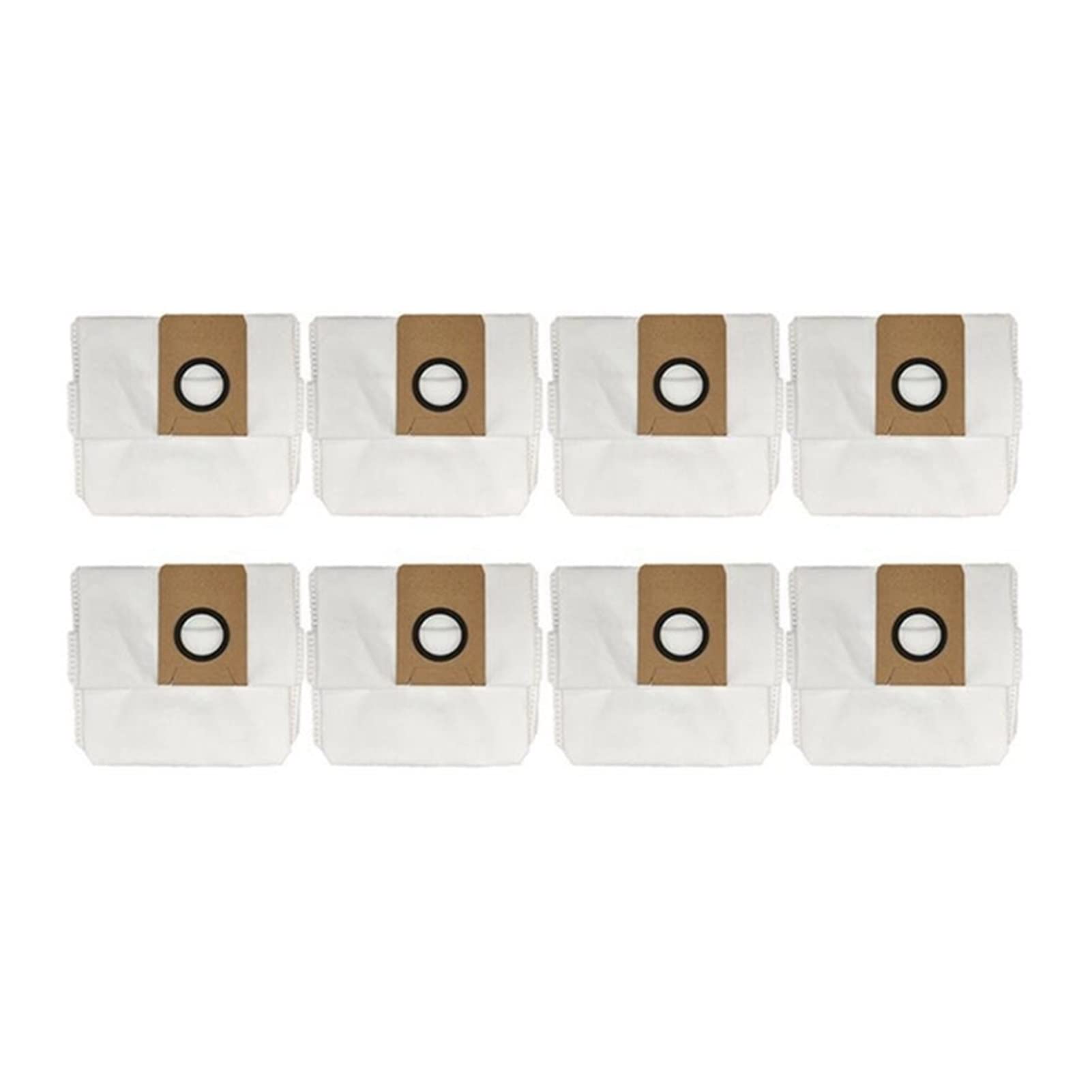 MATTLEY 8-Pack Vacuum Cleaner Dust Bags for ECOVACS Deebot X1 Omni Turbo - Compatible Replacement Filter Bags for Robot Sweepers | Perfect for Home Cleaning & Maintenance