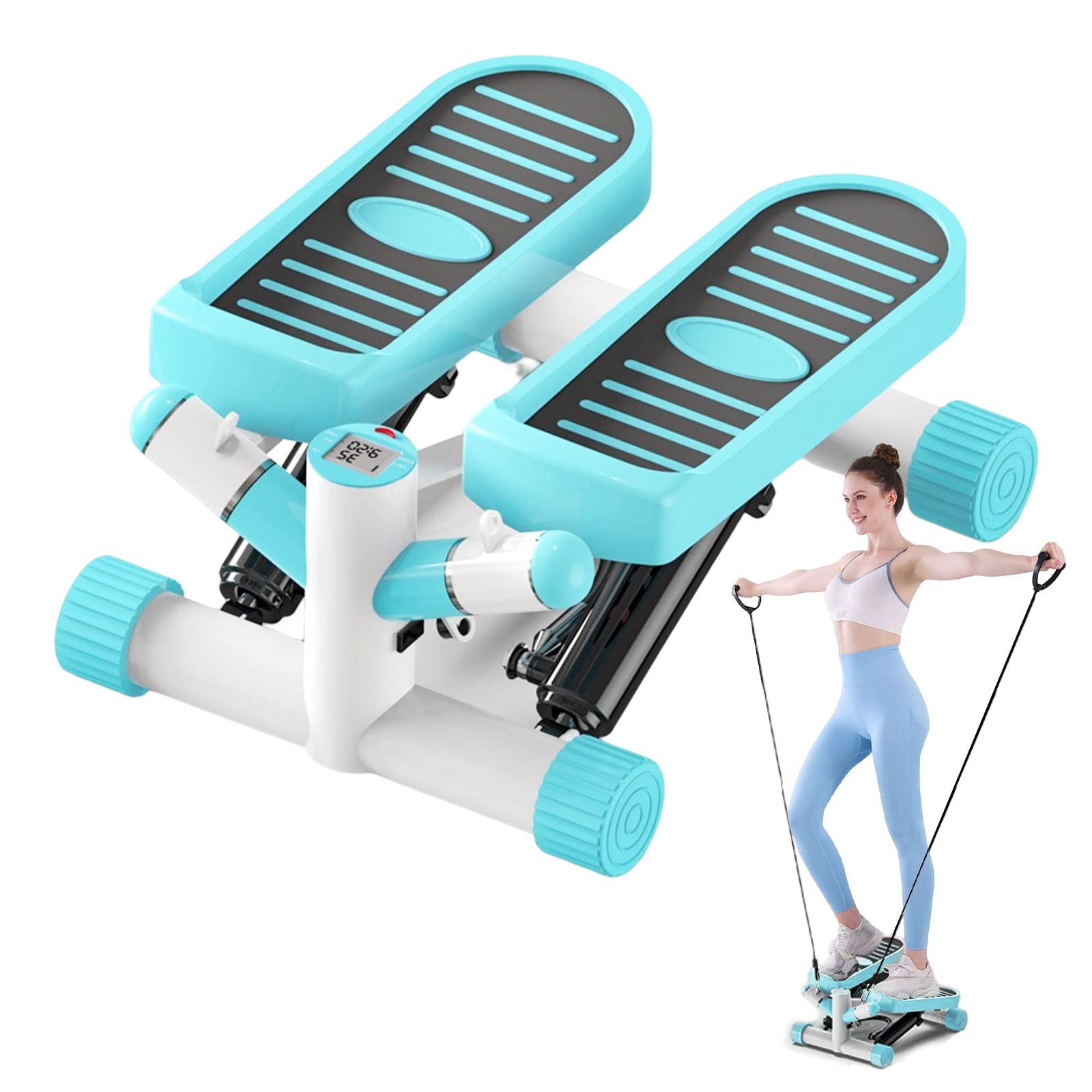 Best Stepper Machine for Home & Office Workout - Portable Exercise Steppers for Cardio Training, Leg & Core Strengthening - Perfect for Small Spaces & Desk Fitness