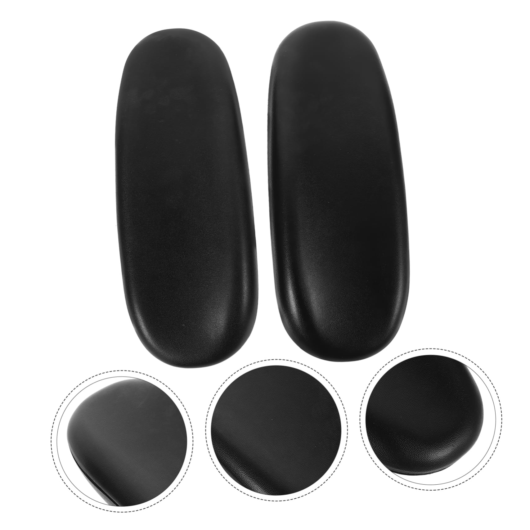 20 Pcs PU Armrest Covers - Universal Car Seat & Wheelchair Cushion Pads, Office Chair Replacement Parts, Elbow Support Pads for Comfort & Pain Relief - Perfect for Long Drives, Work & Home Use