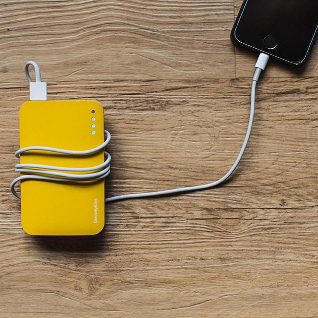 Thecoopidea Gummy 9000mAh Portable Power Bank with 2.4A Fast Charging - Perfect for Travel, Camping & Emergency Phone Charging