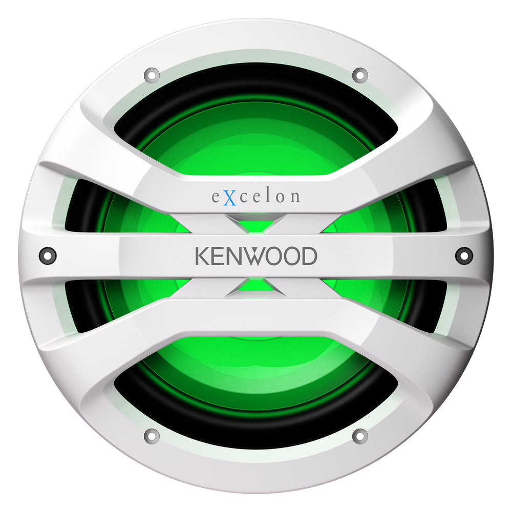 Kenwood Excelon XM1041WL 10-Inch 1200W Car Subwoofer with LED Illumination - Premium Bass for Car Audio & Home Theater Systems