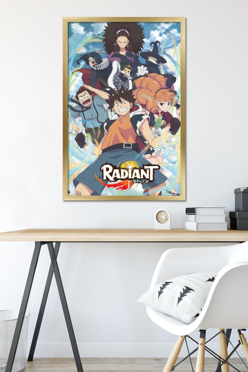 Trends International Radiant Gold Framed Wall Poster - 34