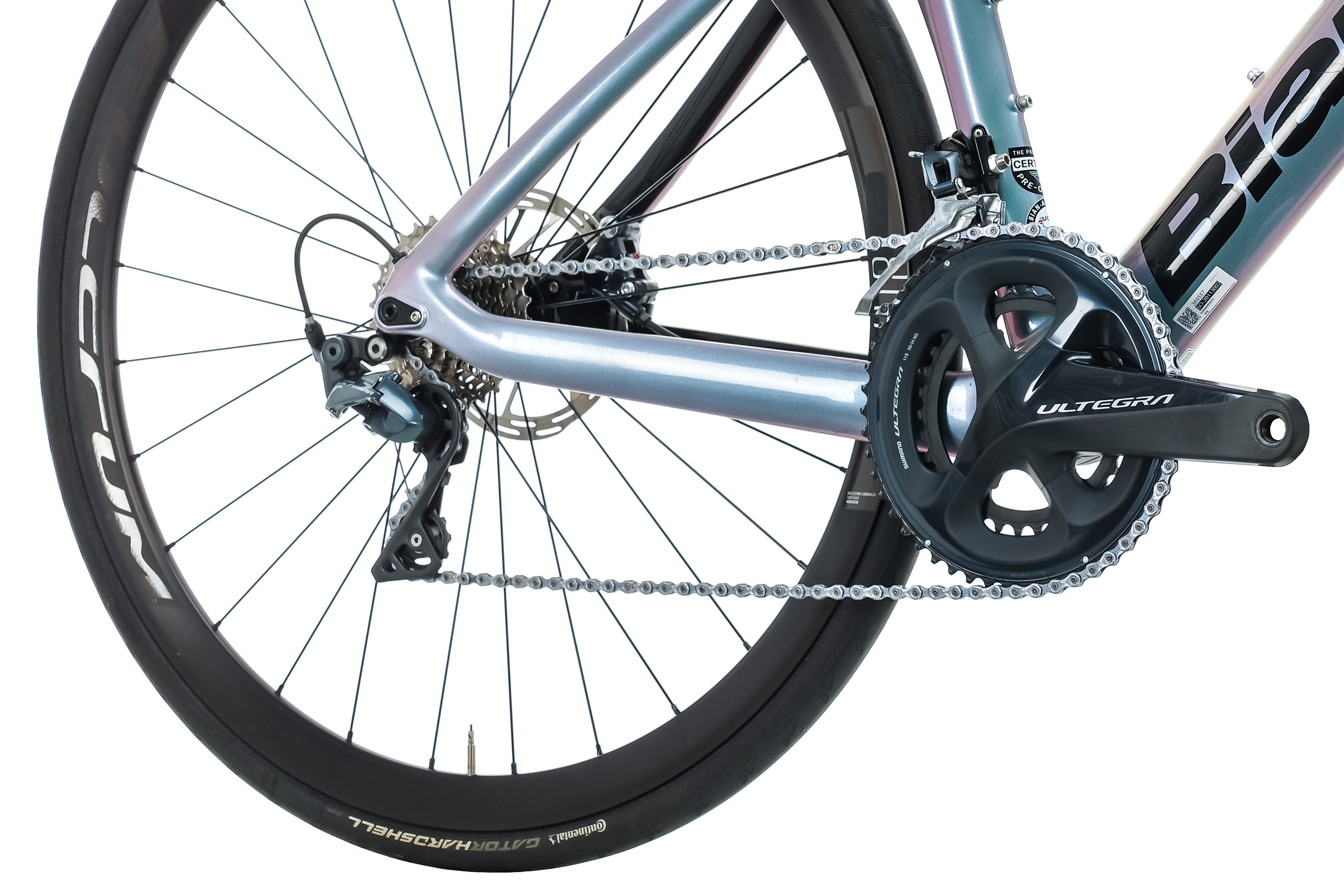 Bianchi Aria Disc Ultegra Road Bike 2021 - 47cm Lightweight Carbon Frame for Racing & Endurance Cycling | Perfect for Road Racing, Commuting & Long-Distance Rides