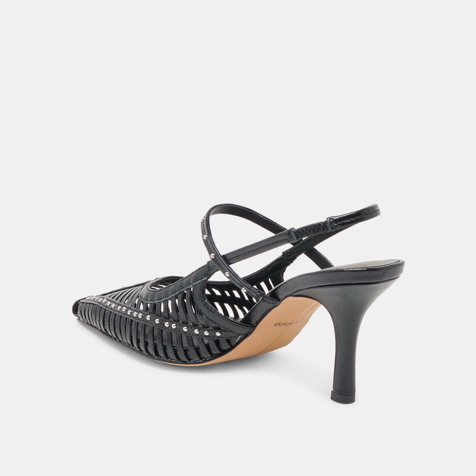 HENSAL Women's Heels - Midnight Crinkle Patent Leather High Heel Pumps for Party, Wedding & Evening Wear | Comfortable & Stylish Dress Shoes