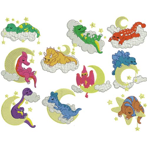 SLEEPING DINOS 1