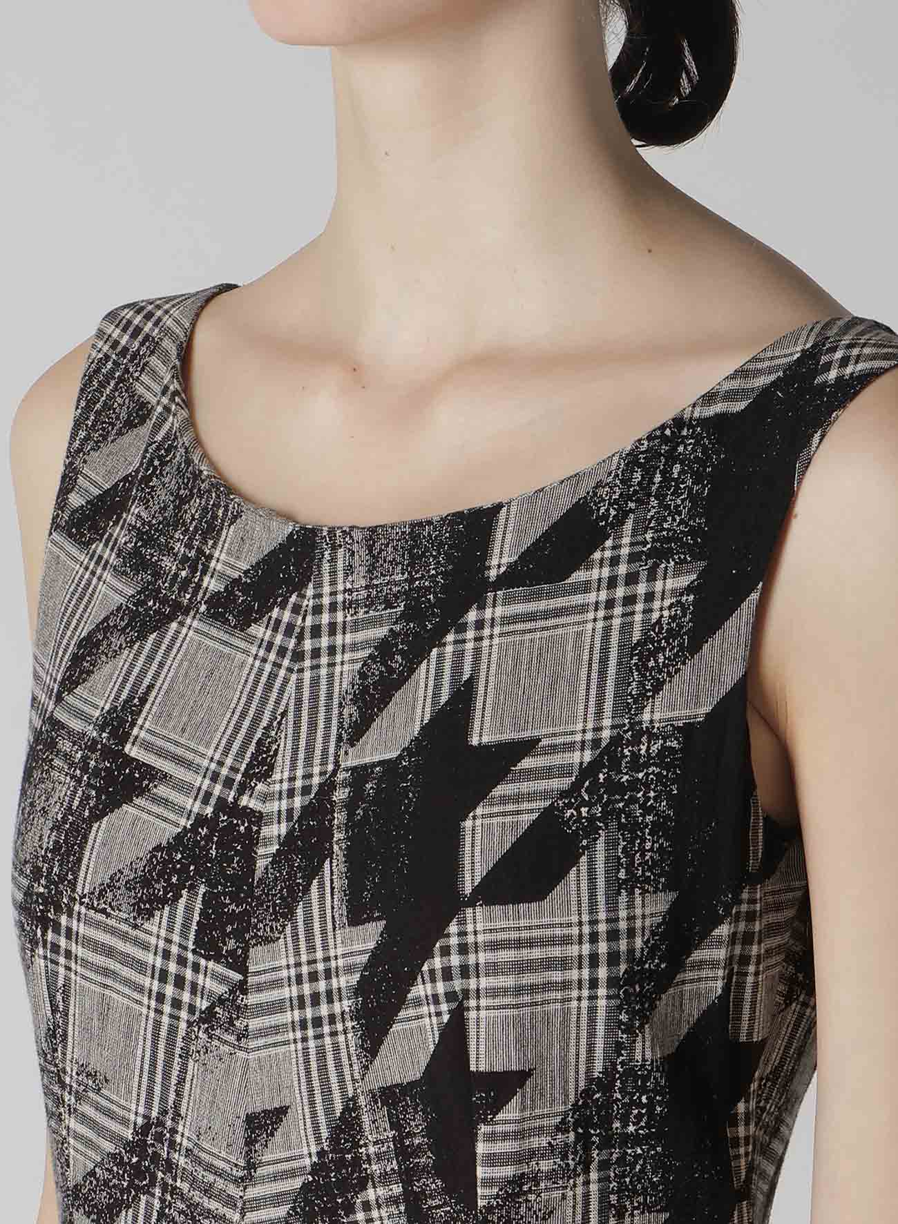 Cotton Linen Plaid Big Houndstooth Overalls - Stylish & Comfortable Jumpsuit for Women, Men | Perfect for Casual Outings, Workwear & Fashion Statements