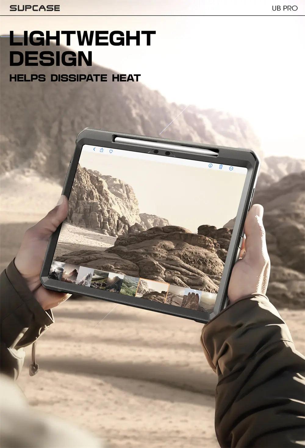 SUPCASE iPad Air 13 (2024) UB Pro Rugged Case - Shockproof Full-Body Protection Cover for iPad Air 13 2024 - Perfect for Outdoor, Travel & Work Use