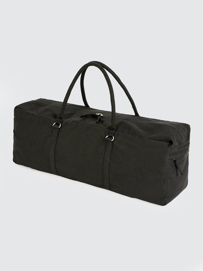 GOTS Certified Organic Cotton Yoga Bag - Eco-Friendly Yoga Equipment Storage for Studio & Travel - Perfect for Yoga Mats, Blocks, and Accessories