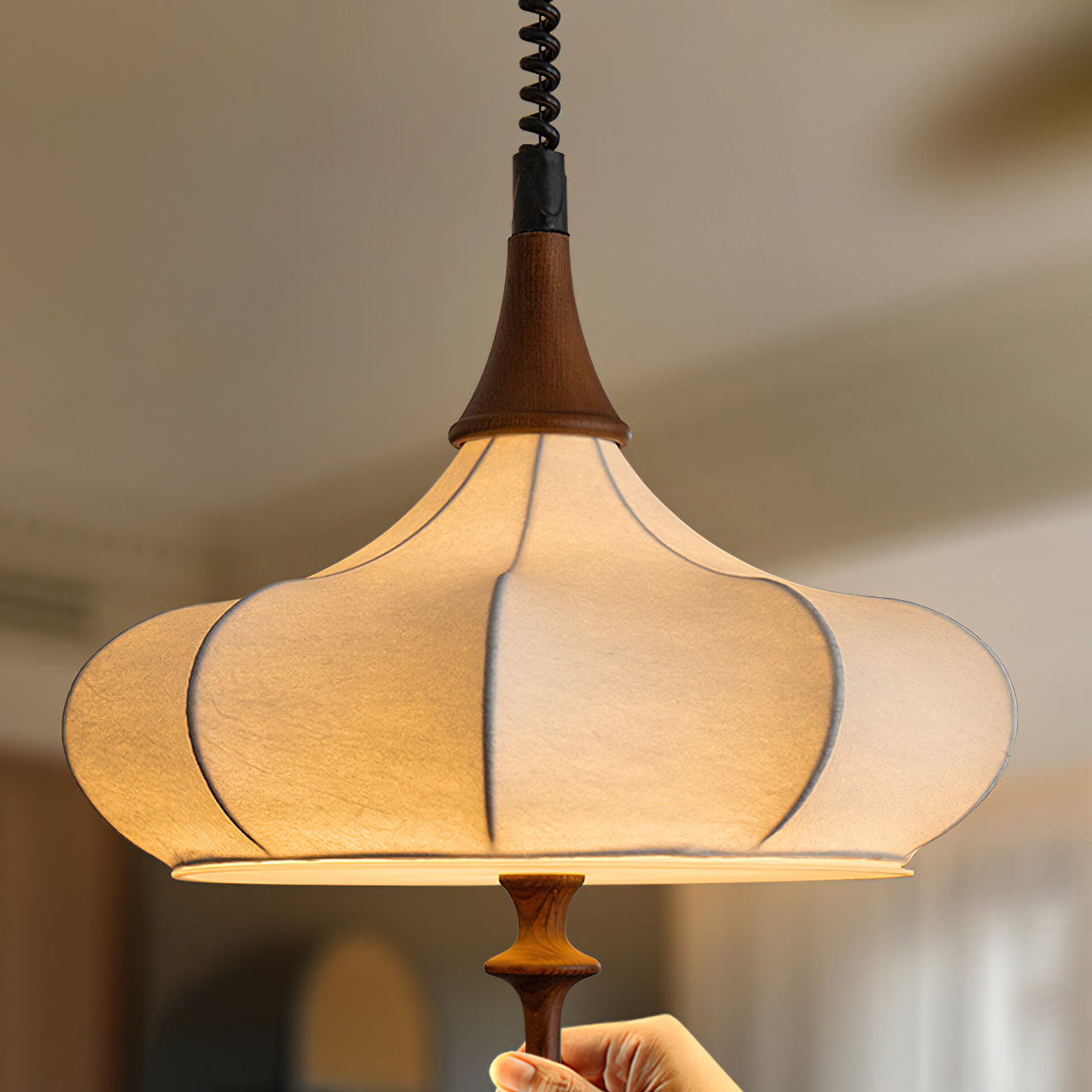 Castiglioni Pendant Light - Modern Italian Design Hanging Lamp for Kitchen, Dining Room & Living Room | Energy Efficient LED Lighting Fixture