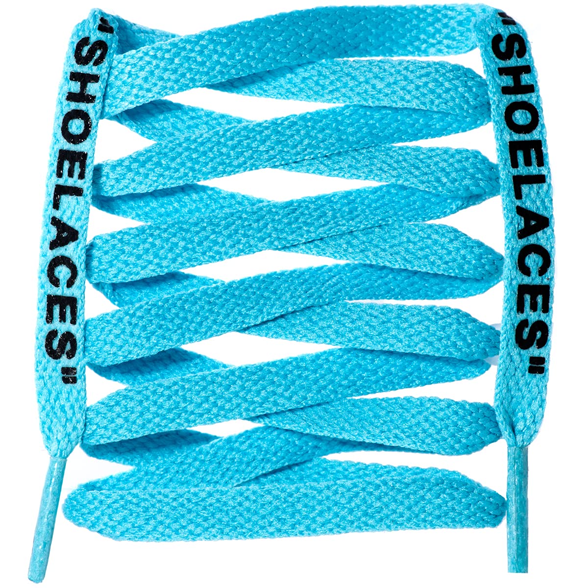 LitLaces - Flat Printed Replacement Shoelaces for Sneakers | Durable & Stylish Shoe Laces for Men & Women | Perfect for Running, Walking & Casual Wear