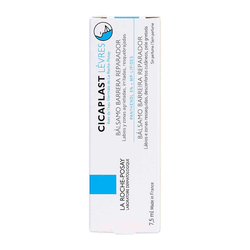 La Roche-Posay Cicaplast Lip Balm for Dry & Chapped Lips - Soothing Lip Repair with Shea Butter & Panthenol - 7.5ml Travel Size - Perfect for Winter, Cold Weather & Post-Procedure Care