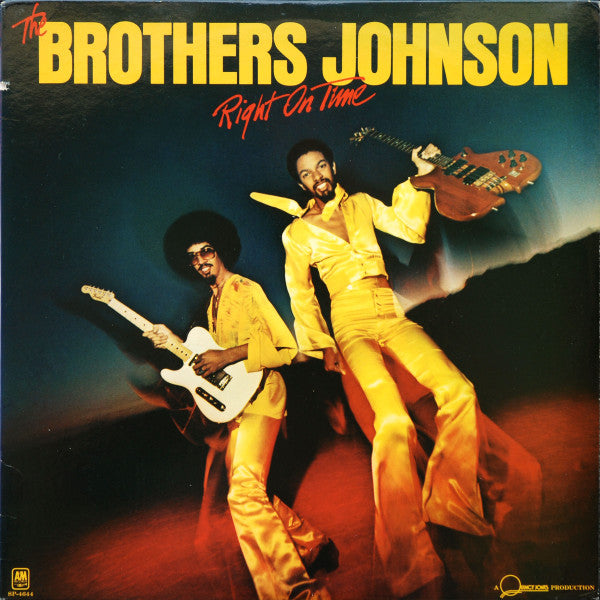 Brothers Johnson - Right On Time Vinyl LP Album (VG+ Condition) - Perfect for Vintage Music Collectors & Soul Jazz Enthusiasts