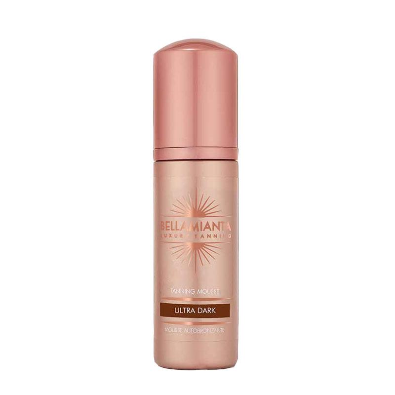Bellamianta Self Tanning Tinted Mousse - Ultra Dark Tanning Foam for Natural Looking Sunless Tan | Perfect for Face & Body | At-Home Glow, Pre-Vacation Prep & Special Occasions
