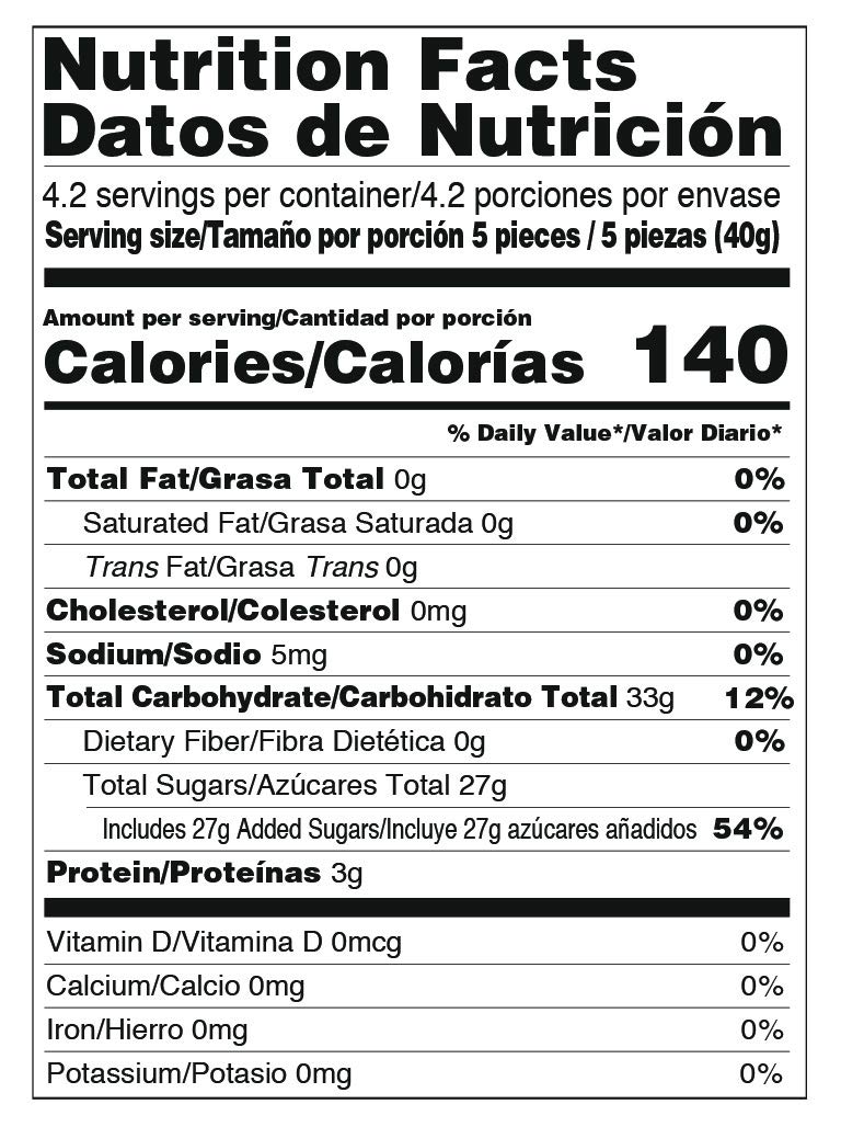 Jovy Gummies Peach Flavor Ring Candy - 6 oz Bag of Chewy Peach Rings | Perfect for Snacking, Parties & Lunchboxes