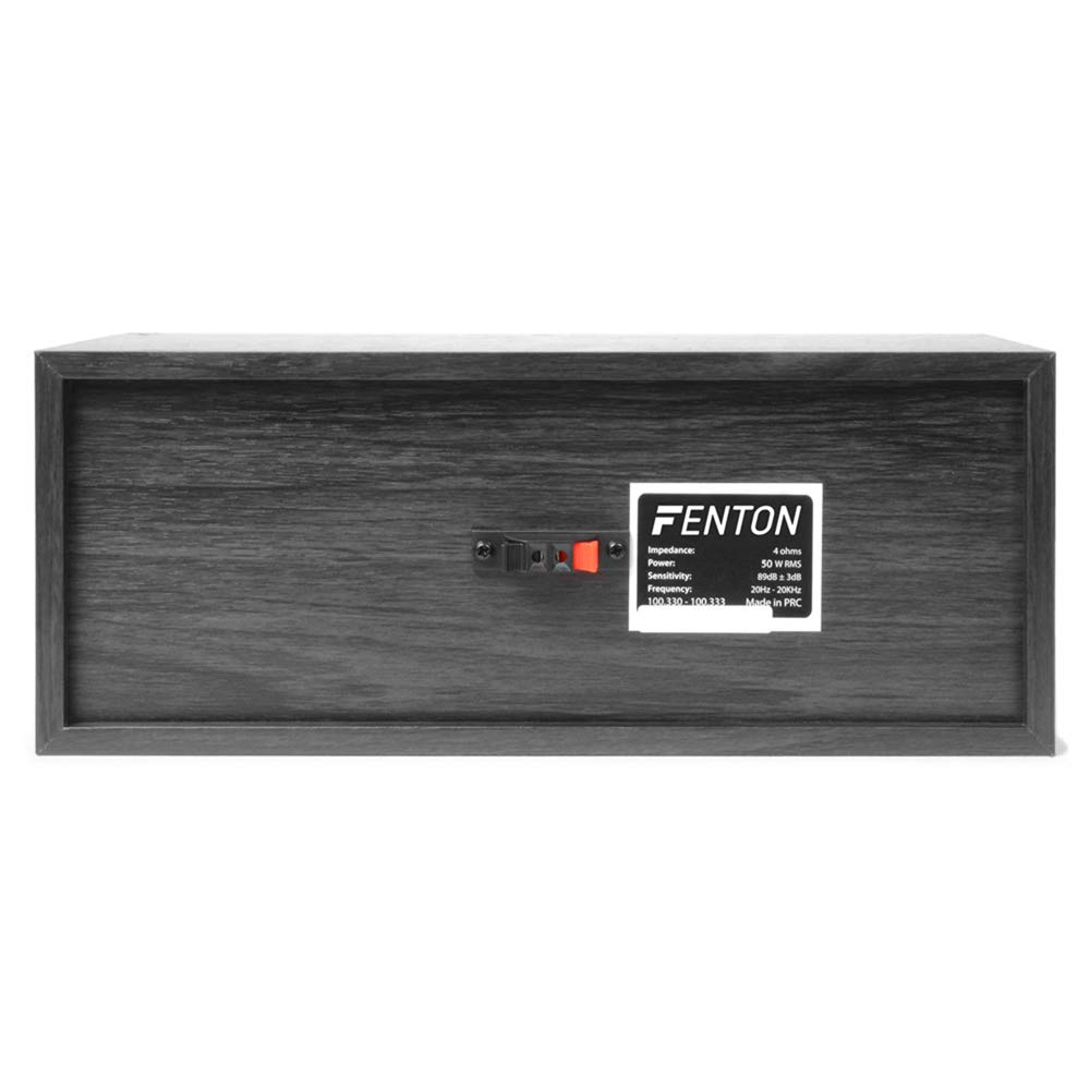 Fenton 5.1 Channel Black Home Theater Speaker System with Powerful Bass - Immersive Surround Sound for Movies, Music & Gaming | Easy Setup Hi-Fi Audio System | Perfect for Living Room, Home Cinema & Gaming Setup