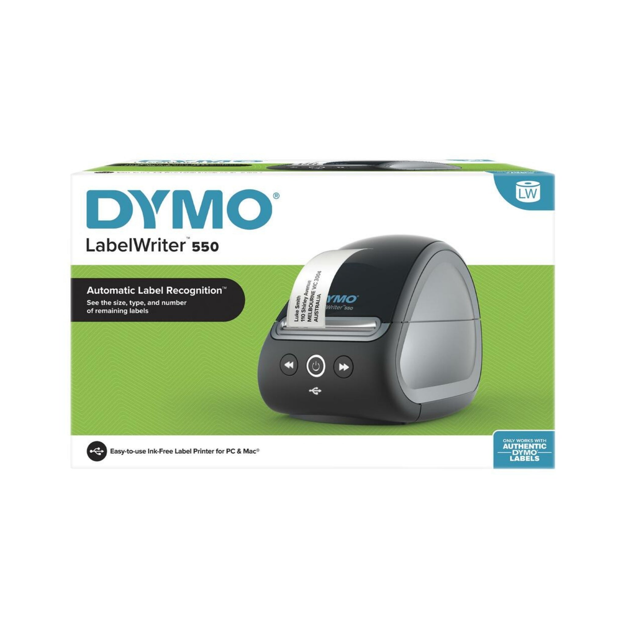 DYMO LabelWriter 550 Label Printer - High-Speed Thermal Shipping Label Printer for Home & Office Use - Perfect for Amazon FBA, eBay, Etsy Sellers & Small Businesses