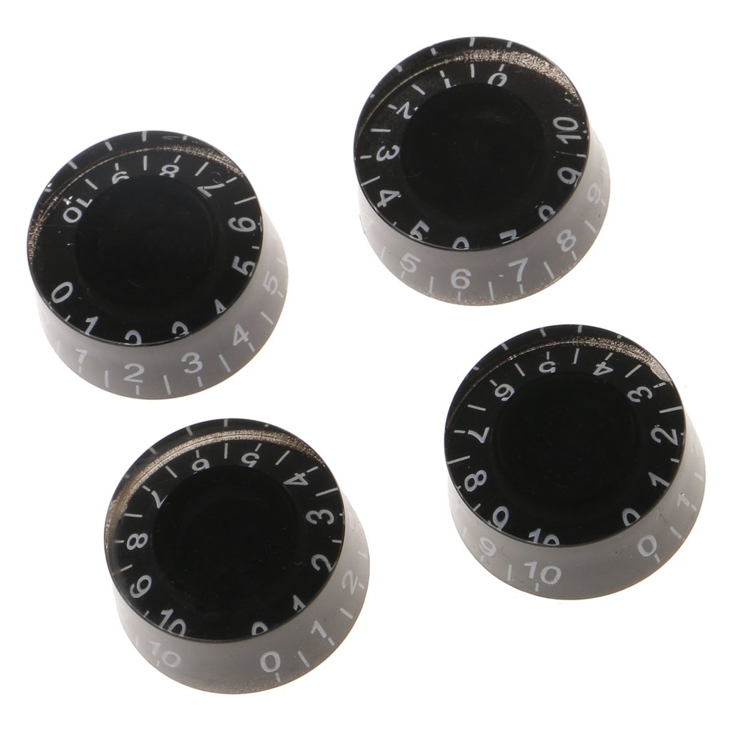4-Piece Replacement Knobs for LP Electric Guitar – Volume & Tone Control – Perfect for Gibson Les Paul Style Guitars – DIY Upgrade & Repair Accessories – Ideal for Musicians & Guitar Enthusiasts