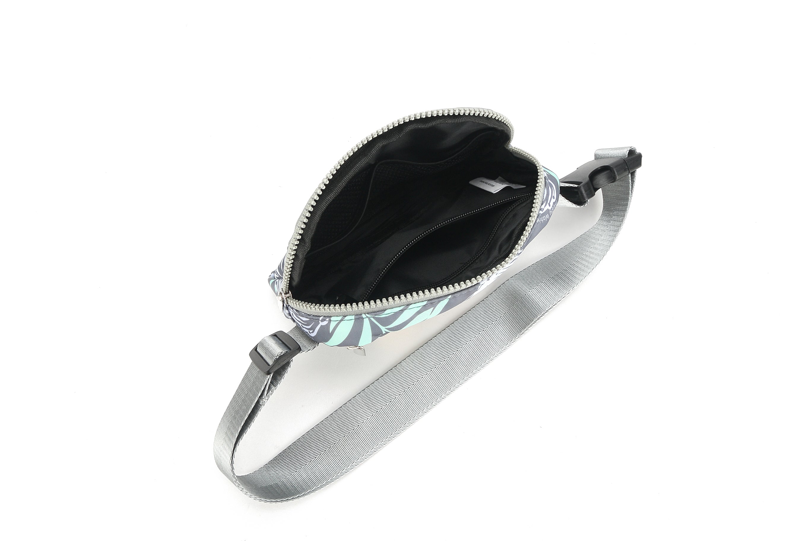 Jenna Lehua Grey Belt Bag - Stylish & Comfortable Waist Pack for Women | Perfect for Travel, Running, Hiking & Everyday Use