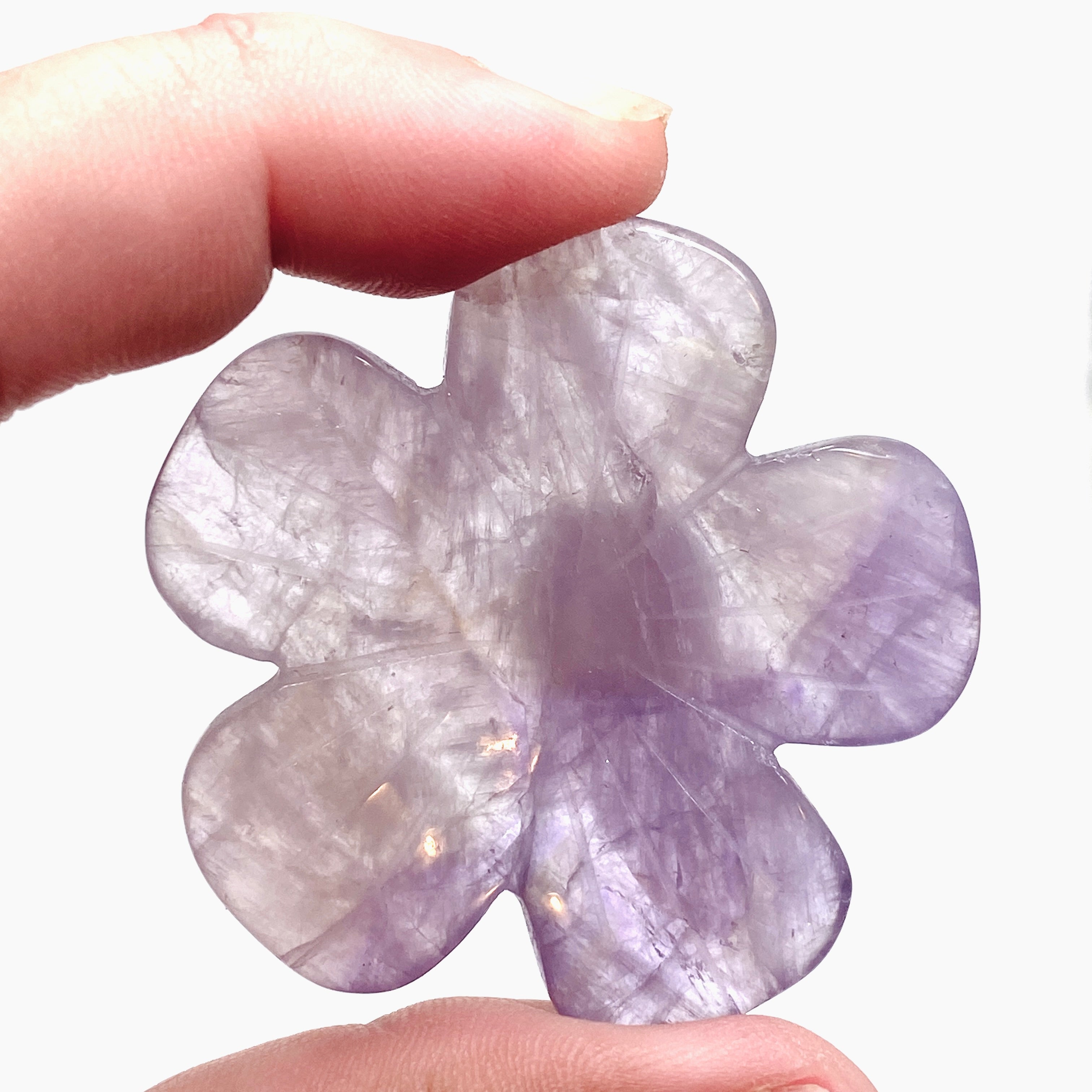 Amethyst Flower AMFL 01 - Natural Healing Crystal for Meditation, Stress Relief & Home Decor | Perfect for Yoga, Reiki & Spiritual Gifts